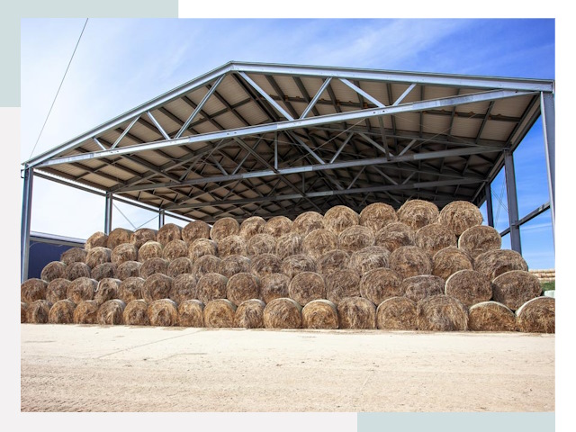 Строительство сенохранилищ в Зеленокумск от 611 руб.