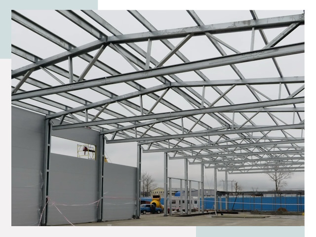 Строительство складов в Зеленокумск от 611 руб. за м²