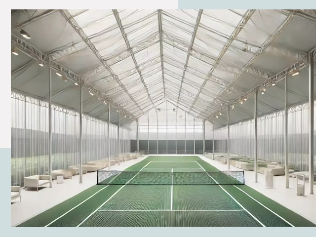 Строительство теннисных кортов в Зеленокумске