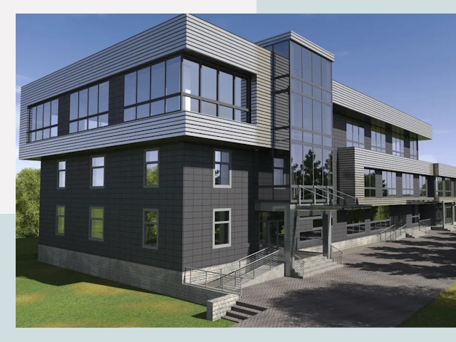 Административные здания в Зеленокумске