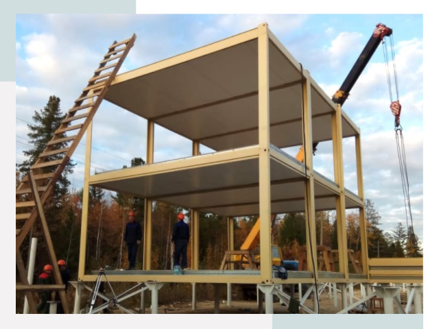 Строительство модульных здания Зеленокумск