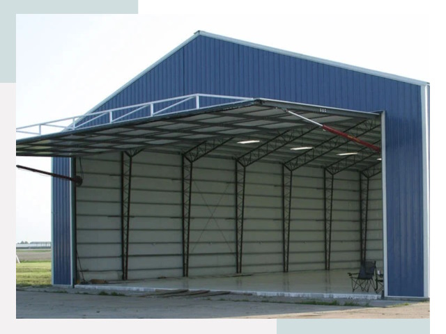 Прямо стенные ангары в Зеленокумске