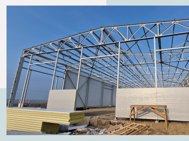 Утепленные ангары в Зеленокумск от 611 руб. за м²