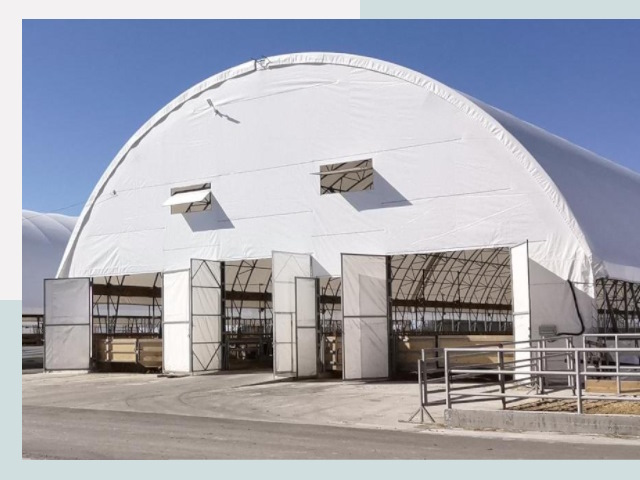 Тентовые ангары по цене 611 руб. в Зеленокумск