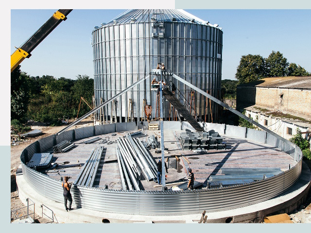 Силосы для зерна в Зеленокумск от 611 руб. - Надёжное хранение