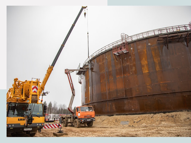 Монтаж резервуаров в Зеленокумске от 611 руб. за м³