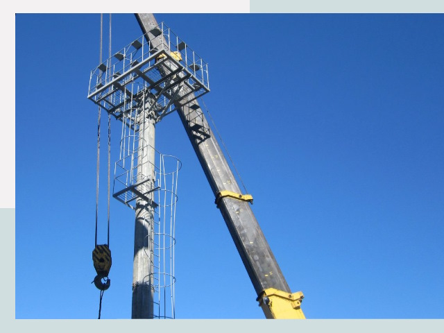 Монтаж осветительных мачт в Зеленокумск от 611 руб.