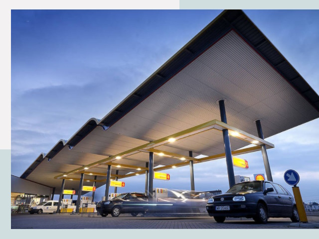 Навесы для АЗС в Зеленокумск от 611 руб. - Защита и комфорт
