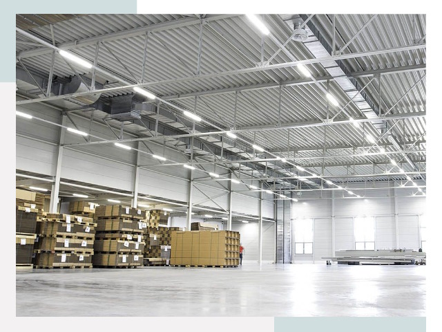 Освещение ангаров в Зеленокумске