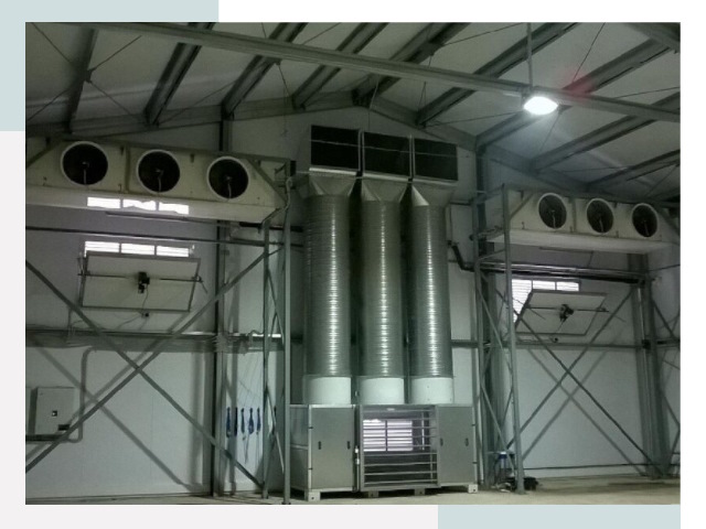 Инженерные системы для ангаров в Зеленокумске