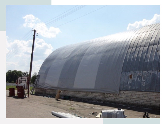 Ремонт ангаров в Зеленокумске