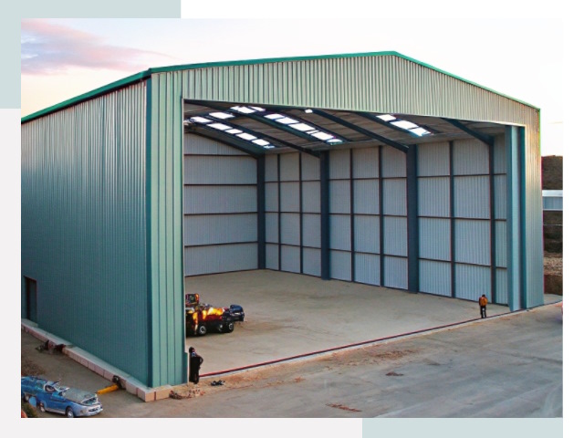 Строительство ангаров в Зеленокумске