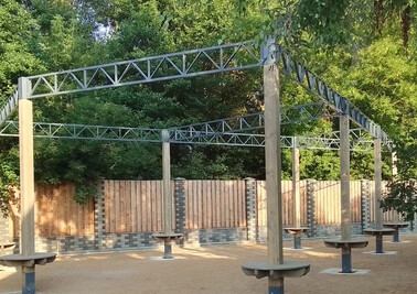 Терраса из металлоконструкций под ключ, проектирование, изготовление и монтаж от СтальСтрой-Злм